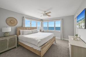 3 bedrooms, iron/ironing board, free WiFi, bed sheets - Holiday Dates Available! Gulf View! Steps from the Sand! 3 Adult Bikes! (Miramar Beach)