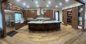 Private kitchen - Lodge - Fireplace - 15 Acre Lake - New Construction (Buena Vista)