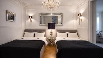 Junior suite (with Garden) | 1 slaapkamer, hypoallergeen beddengoed, individueel gedecoreerd