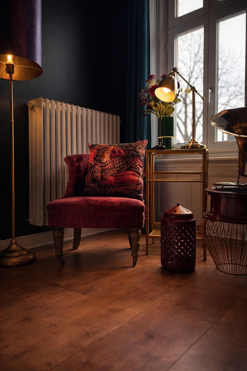 Vierbettzimmer | 1 多间卧室、防过敏的被褥、特色装修、特色家居