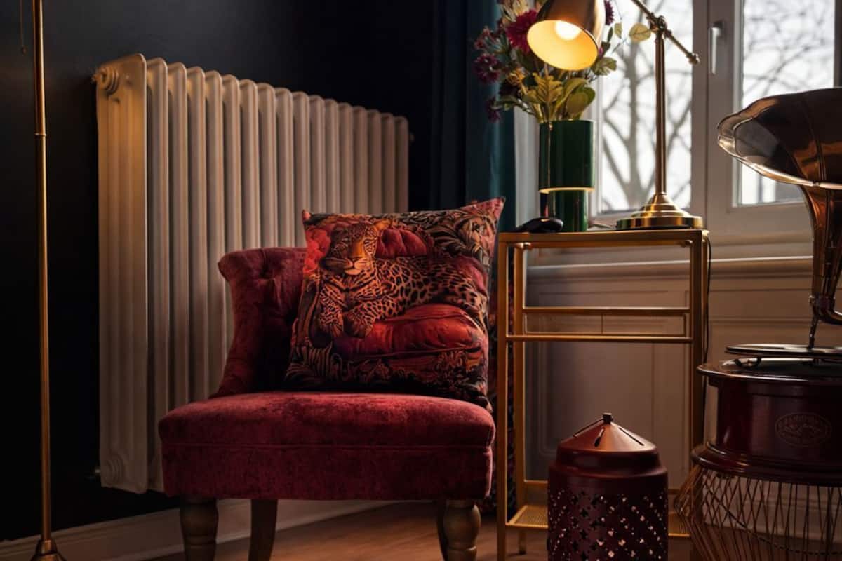 Vierbettzimmer | 1 kamar tidur, seprai antialergi, dan didekorasi berbeda-beda