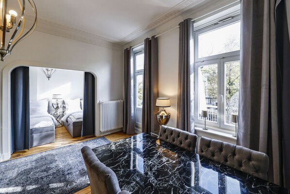 Suite – junior, balkong | Utsikt fra rommet