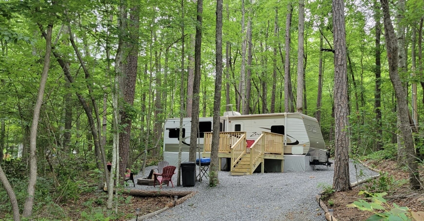 Cozy RV at Sleepy Hollow, Jamestown, Tennessee