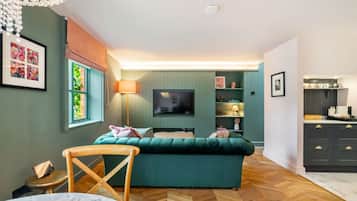 TV, video games, books, music library