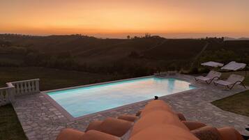 Alberca al aire libre