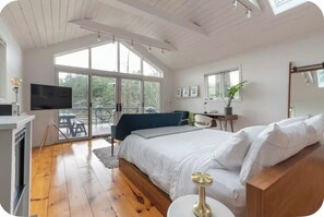 1 makuuhuone, työpöytä, ilmainen Wi-Fi, vuodevaatteet