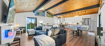 Modern A-Frame | 3 King Beds + Hot Tub