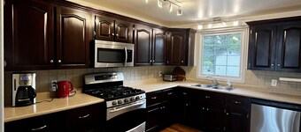 Beachfront home directly on the Mira River