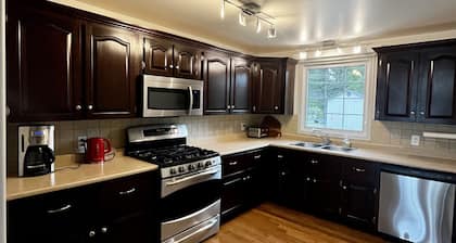 Beachfront home directly on the Mira River