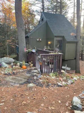 Exterior - Treehouse cozy cottage on babbling brook (Raymond)