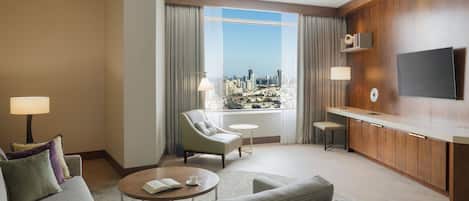 55-inch LED TV with cable channels, TV