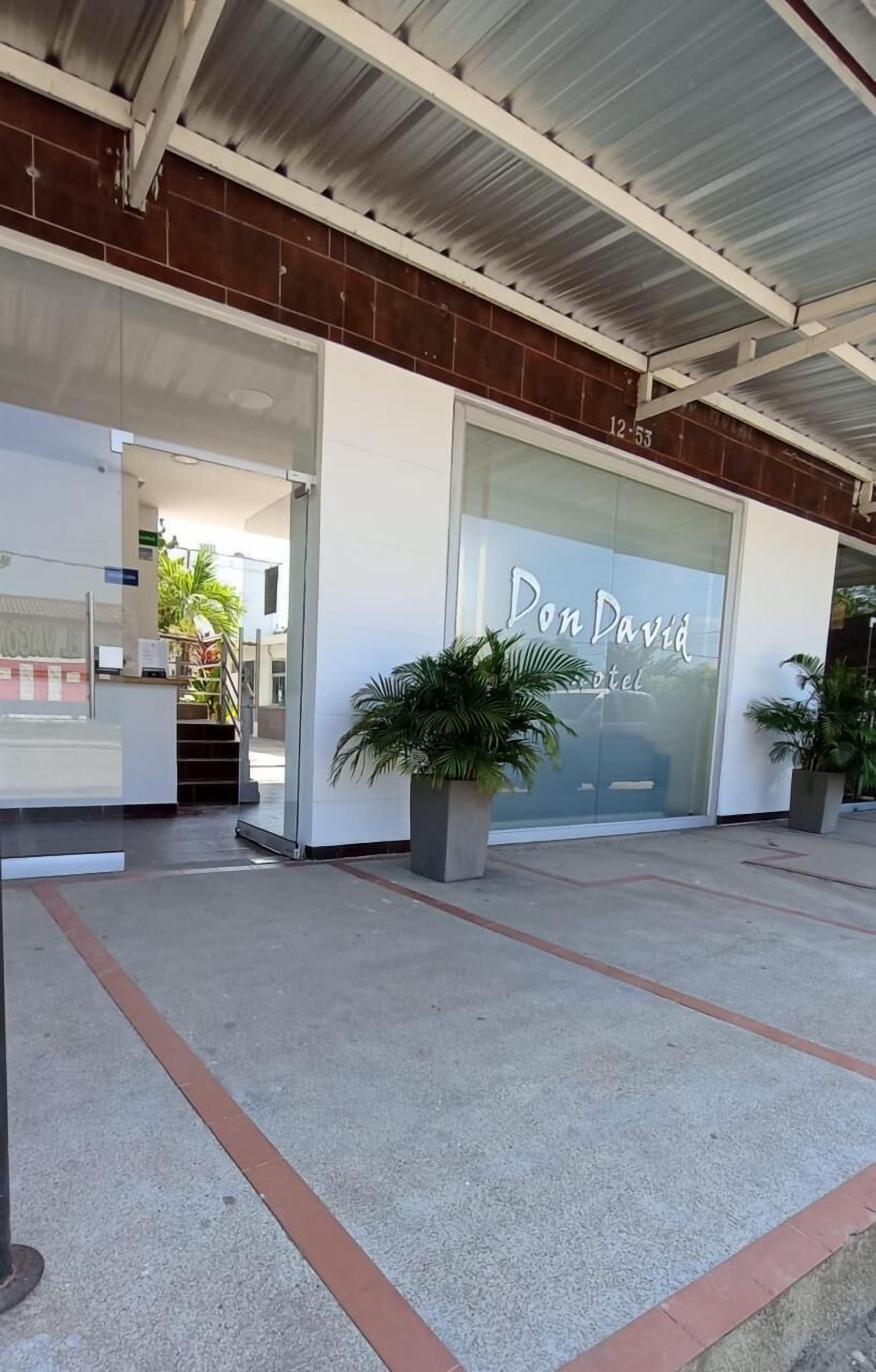 Majoituspaikan julkisivu