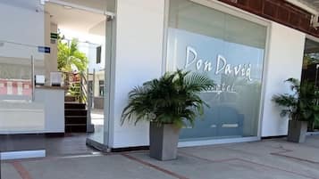 Façade de lâhĂ©bergement