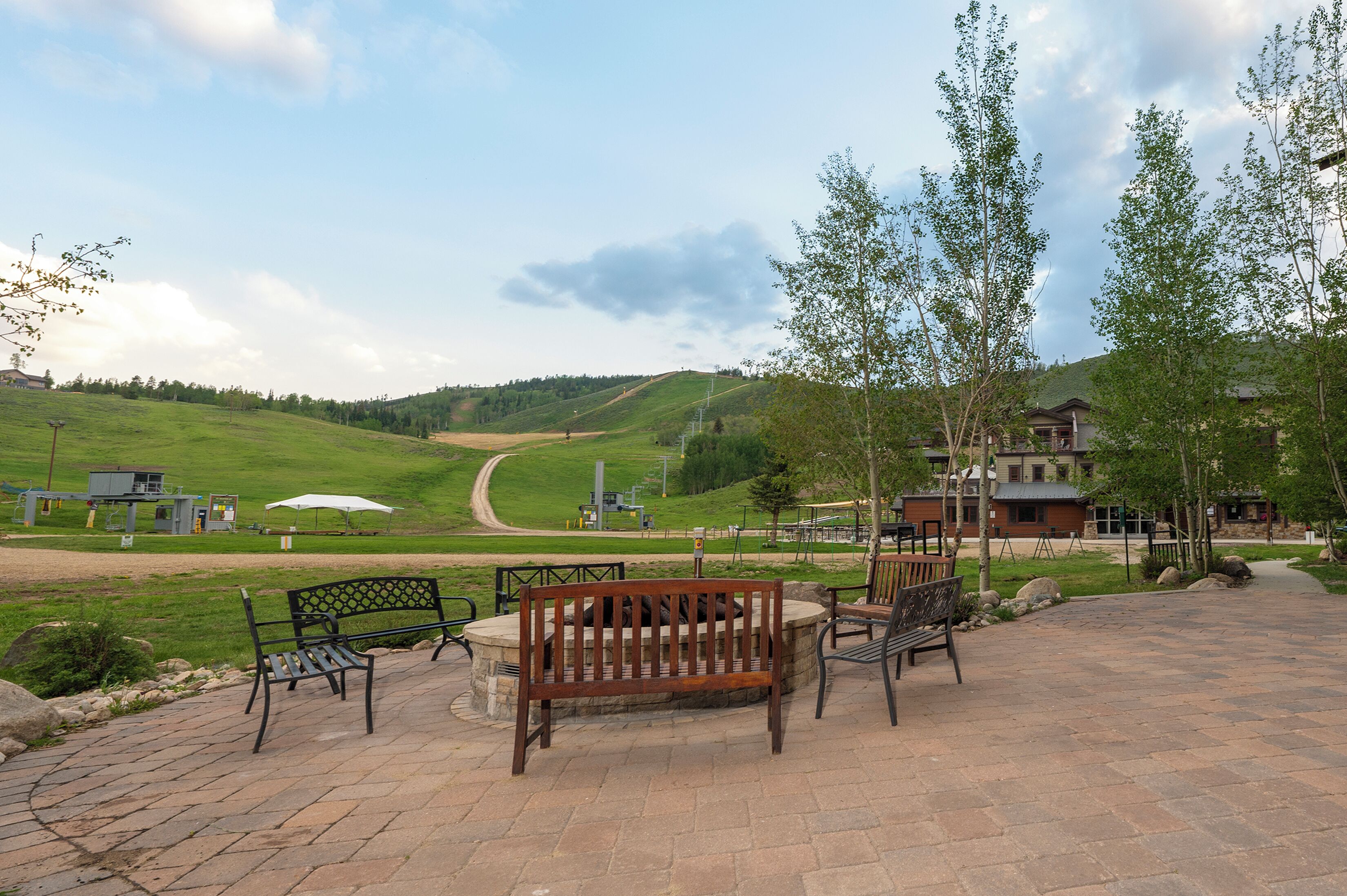 Udendørs spisemuligheder