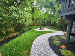 Enceinte de l’hébergement