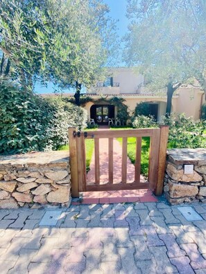 Fassade der Unterkunft