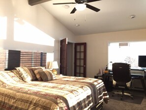 1 bedroom, in-room safe, desk, iron/ironing board