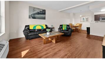 Smart TV, music library, video library