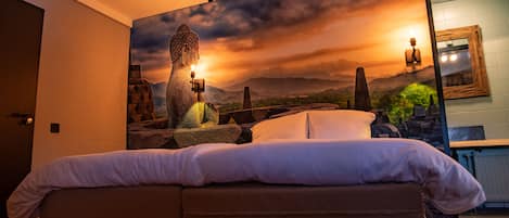 Wifi gratis y ropa de cama