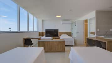 Minibar, Wi-Fi gratuit, draps fournis