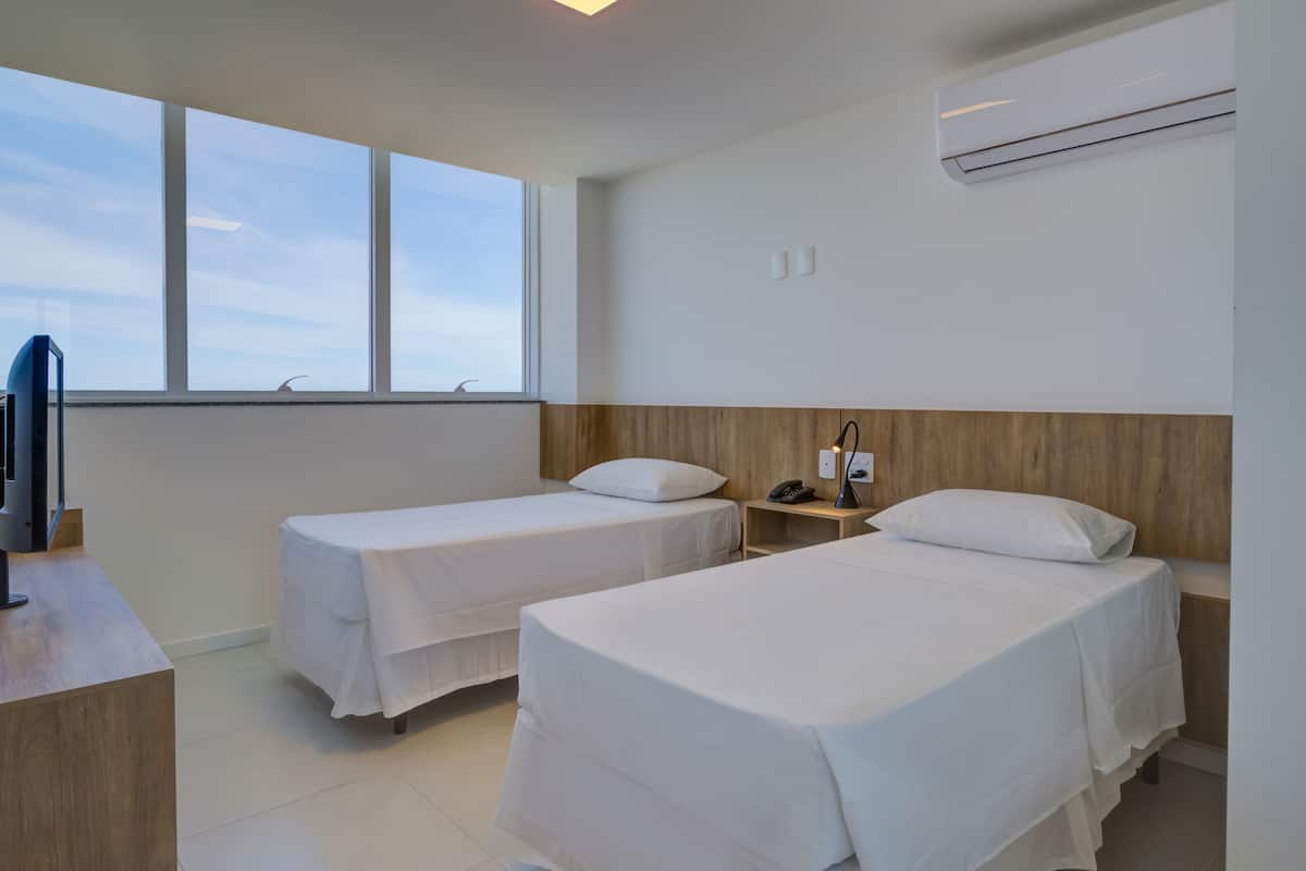 Standard Room, 2 Twin Beds | View from room