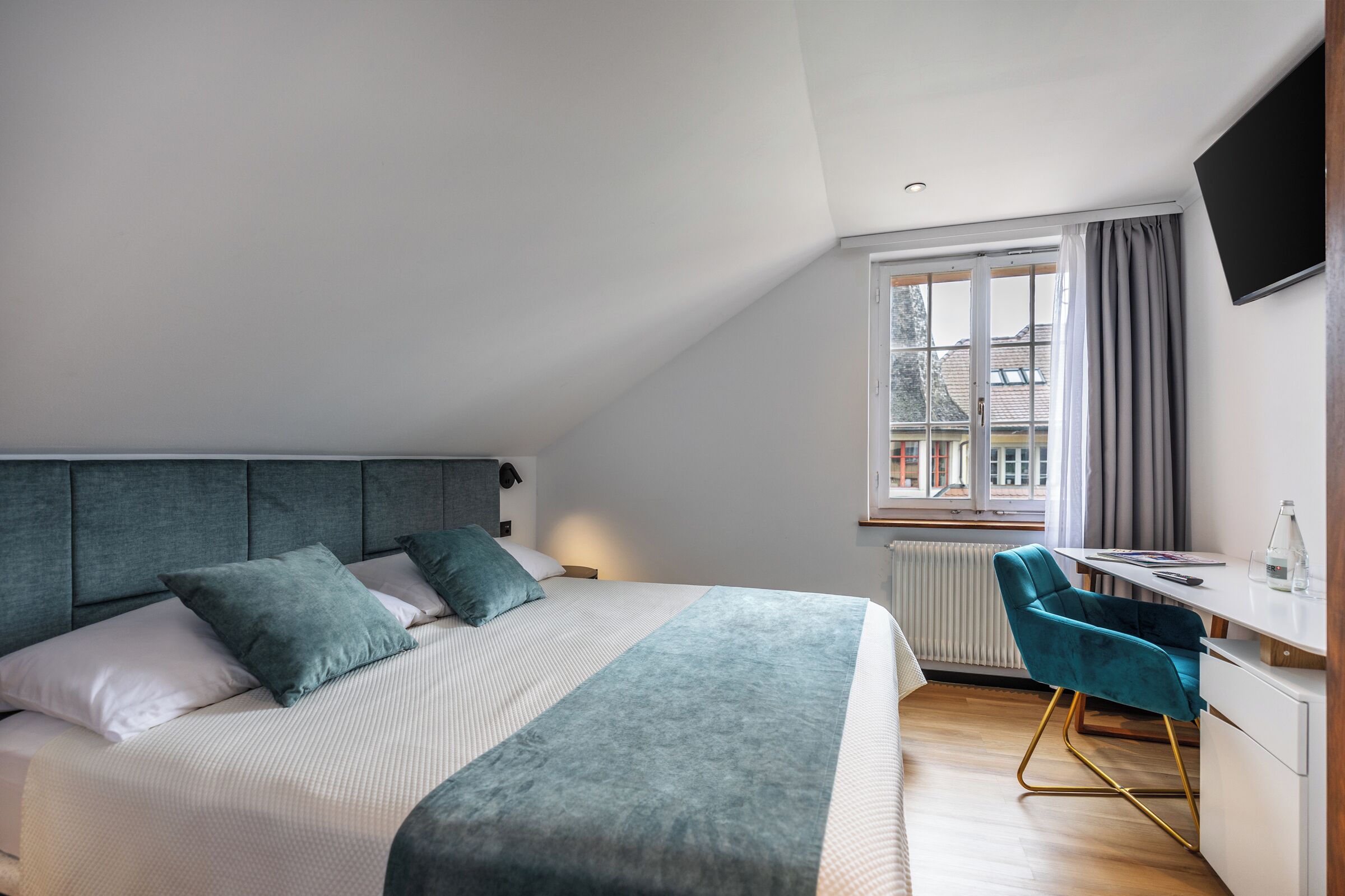 Tweepersoonskamer | Donsdekens, gratis wifi, beddengoed