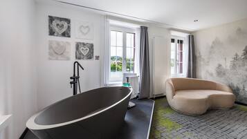 Suite, Flussblick | Badezimmer