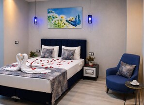 DOUBLE ROOM | Premium bedding, minibar, desk - Marblue Hotel (Mardin)