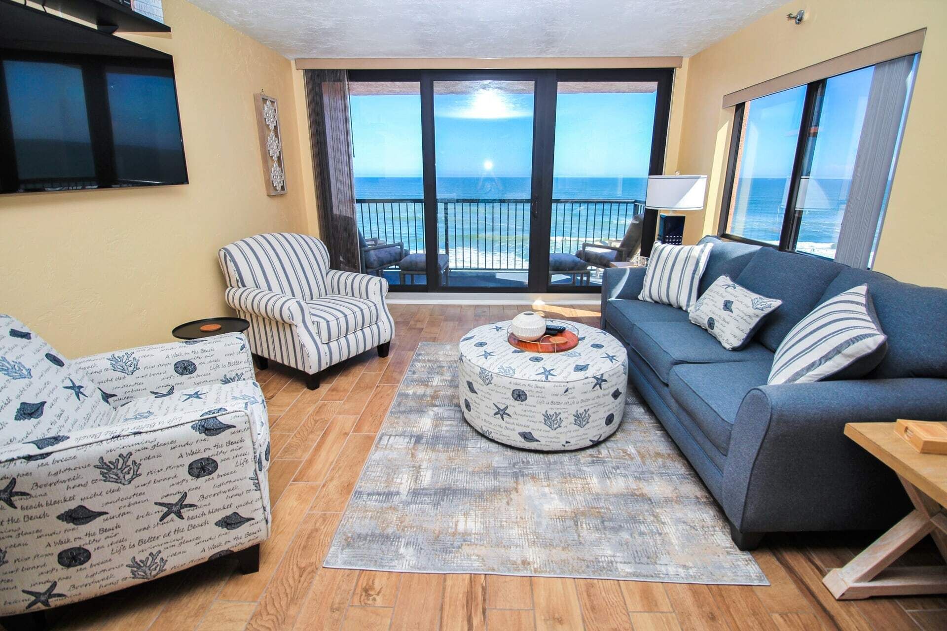Direct Oceanfront Condo with Welcoming Interior