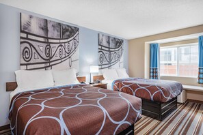 ห้องเบสิก, เตียงควีนไซส์ 2 เตียง, ปลอดบุหรี่ | ห้องพักตกแต่งอย่างมีเอกลักษณ์, ตกแต่งพิเศษโดยเฉพาะ, โต๊ะทำงาน