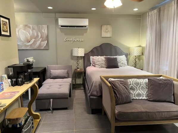 1 chambre, bureau, Wi-Fi gratuit, draps fournis