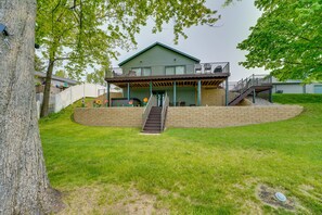 Exterior - Family Home on Crystal Lake w/ Private Beach! (Hart)