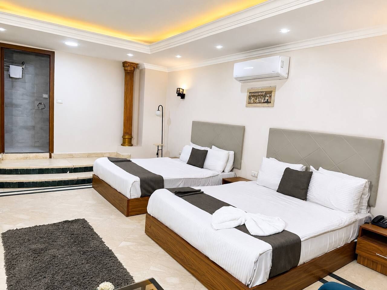 ห้องพาโนรามิกทวิน | ผ้าปูที่นอนฝ้ายอียิปต์, เครื่องนอนระดับพรีเมียม, เตียง Select Comfort