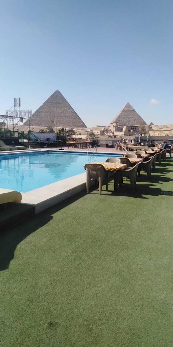 Piscina en la azotea