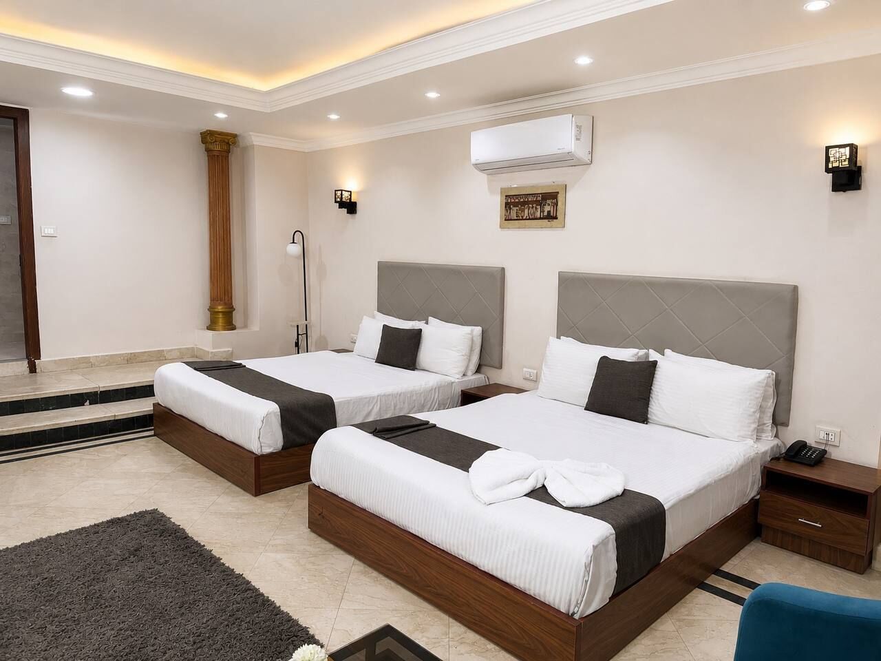 Estudi en suite Deluxe | Llençols de cotó egipci i roba de llit d'alta qualitat 