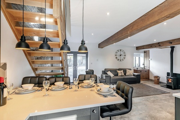 Kitchen area | The Barn, Marple Bridge