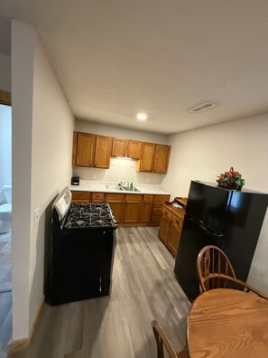 Microwave, oven, stovetop, paper towels