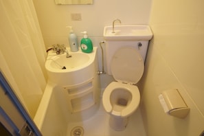 Hair dryer, towels