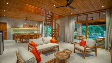 Villa, 2 Bedrooms | Living room