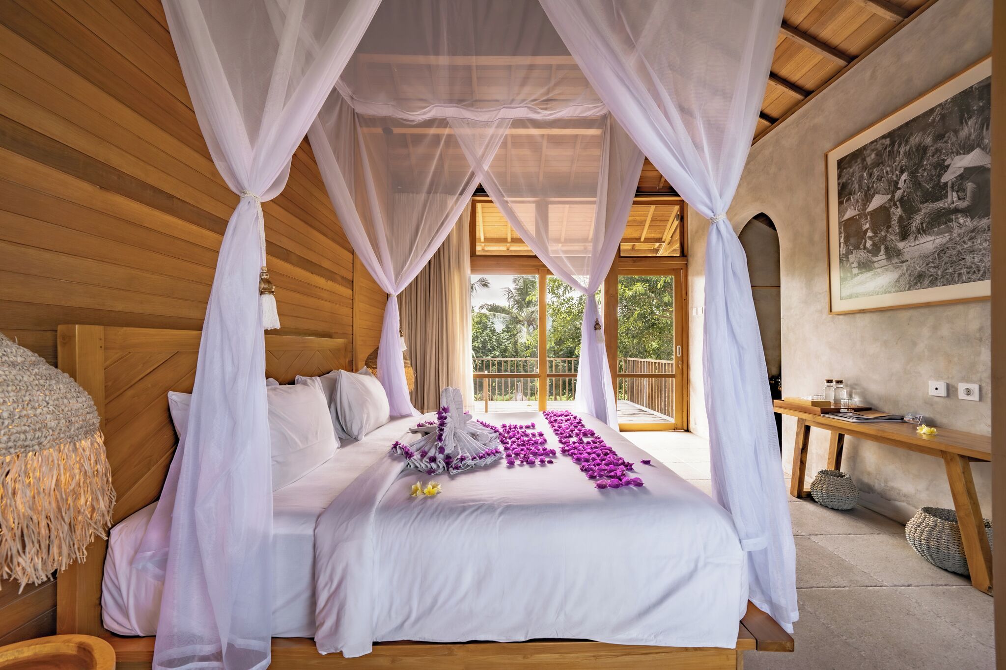 Sábanas de algodón egipcio, ropa de cama de alta calidad y wifi gratis 