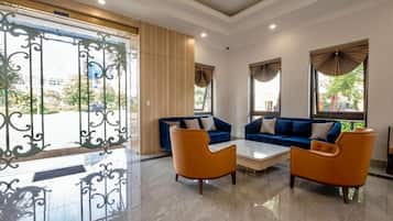 Sala de estar en el lobby