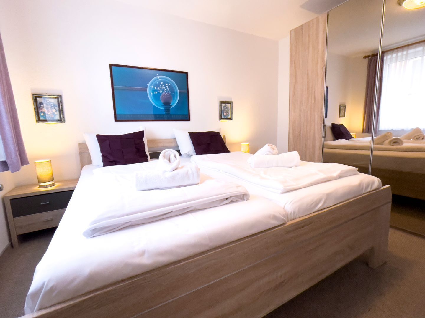 2 Schlafzimmer, Bügeleisen/Bügelbrett, WLAN