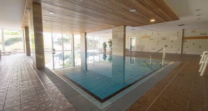 FP54 - 1-Raum Ferienwohnung im Parterre mit Sauna und Schwimmbad im Haus -