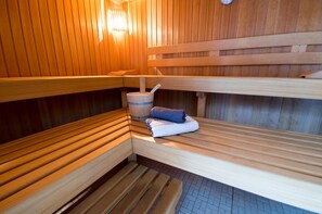 Sauna - Haus Frauenpreiss FeWo 111 - 4 person vacation apartment with swimming pool and sauna - (Cuxhaven)
