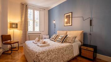 3 Schlafzimmer, BĂŒgeleisen/BĂŒgelbrett, WLAN, BettwĂ€sche