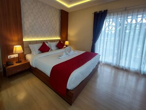 Premium Room | Premium bedding, free WiFi, bed sheets - Hotel Bliss (East Jorhat)