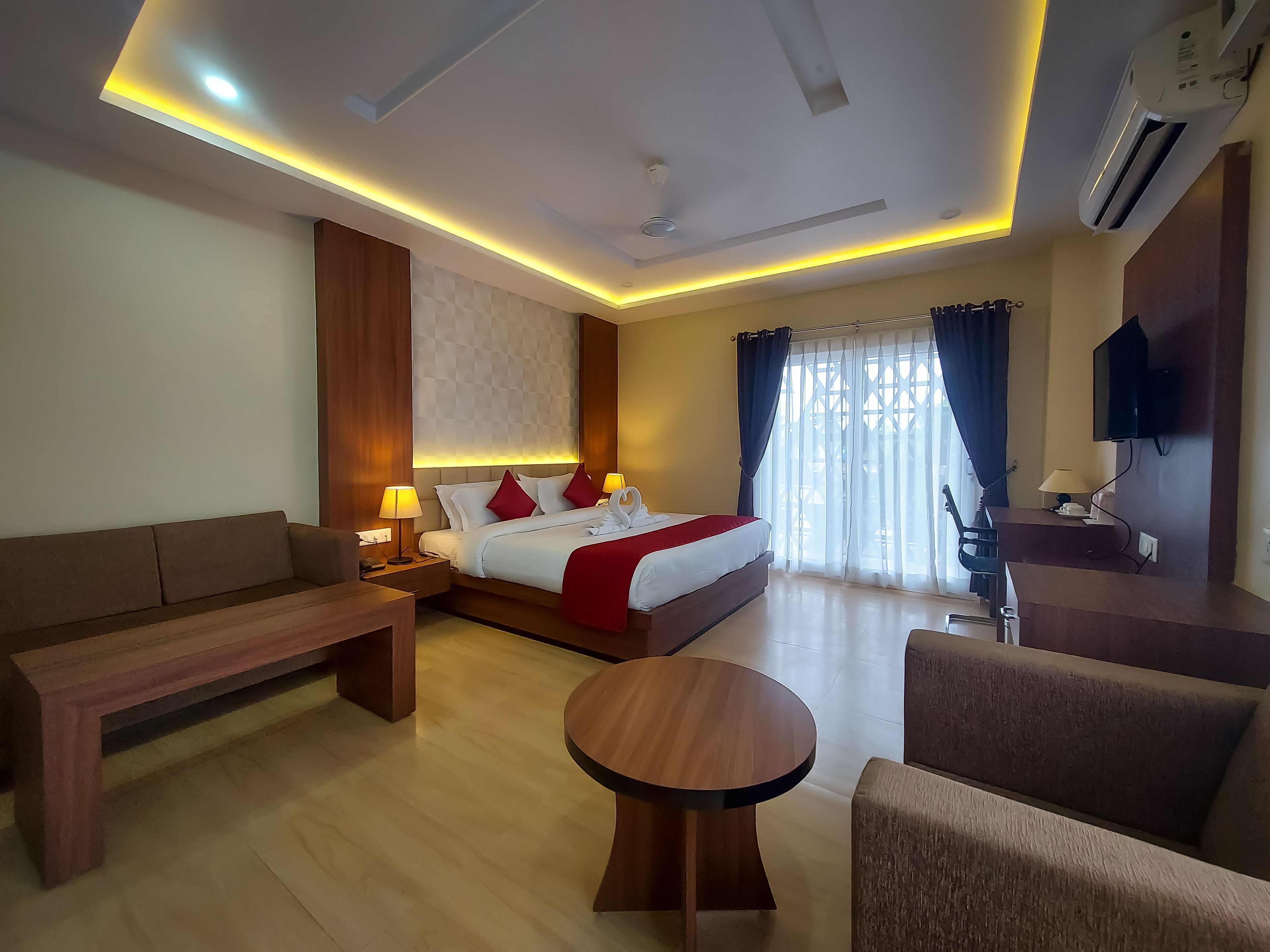 Premium bedding, free WiFi, bed sheets