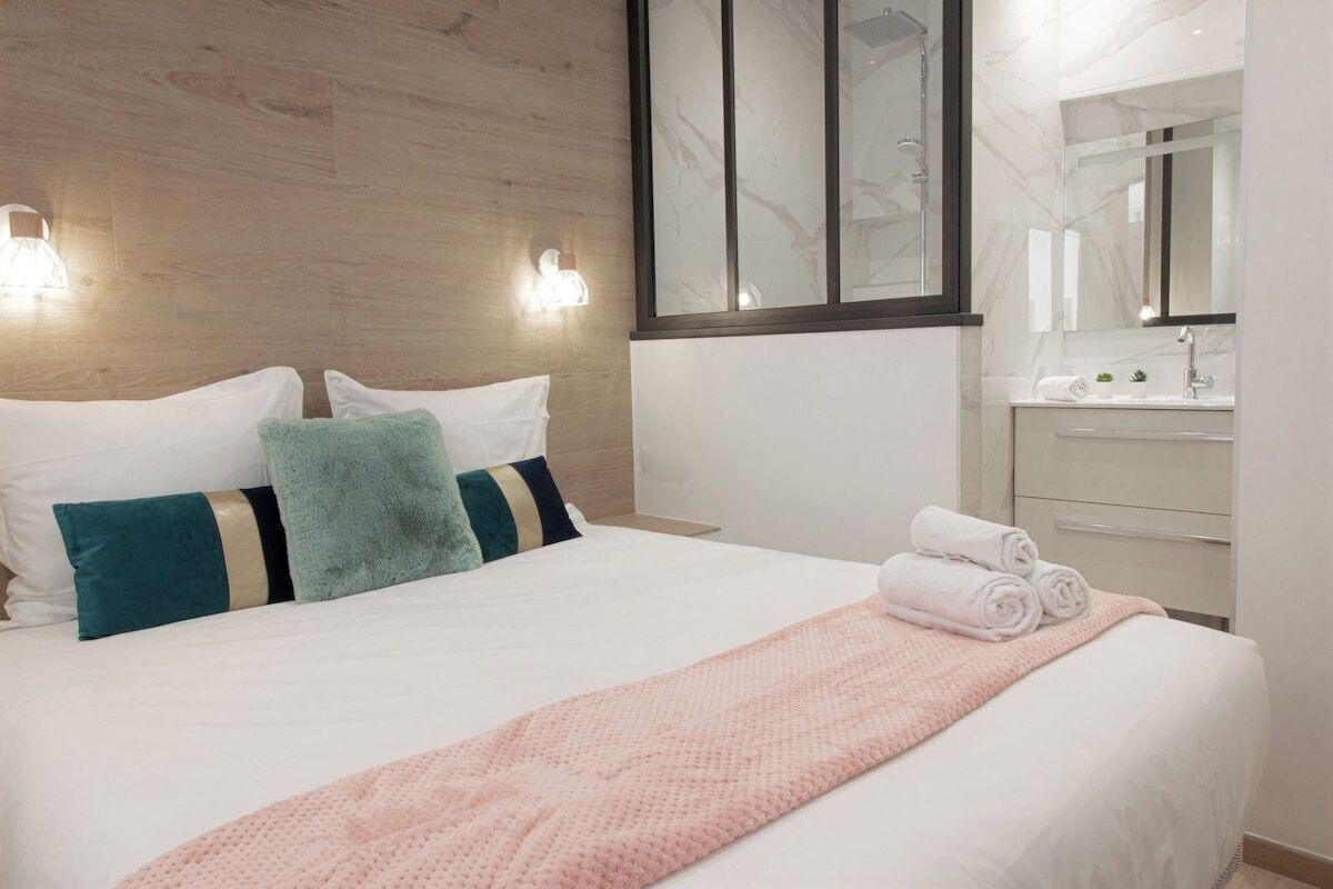 1 chambre, Wi-Fi gratuit, draps fournis