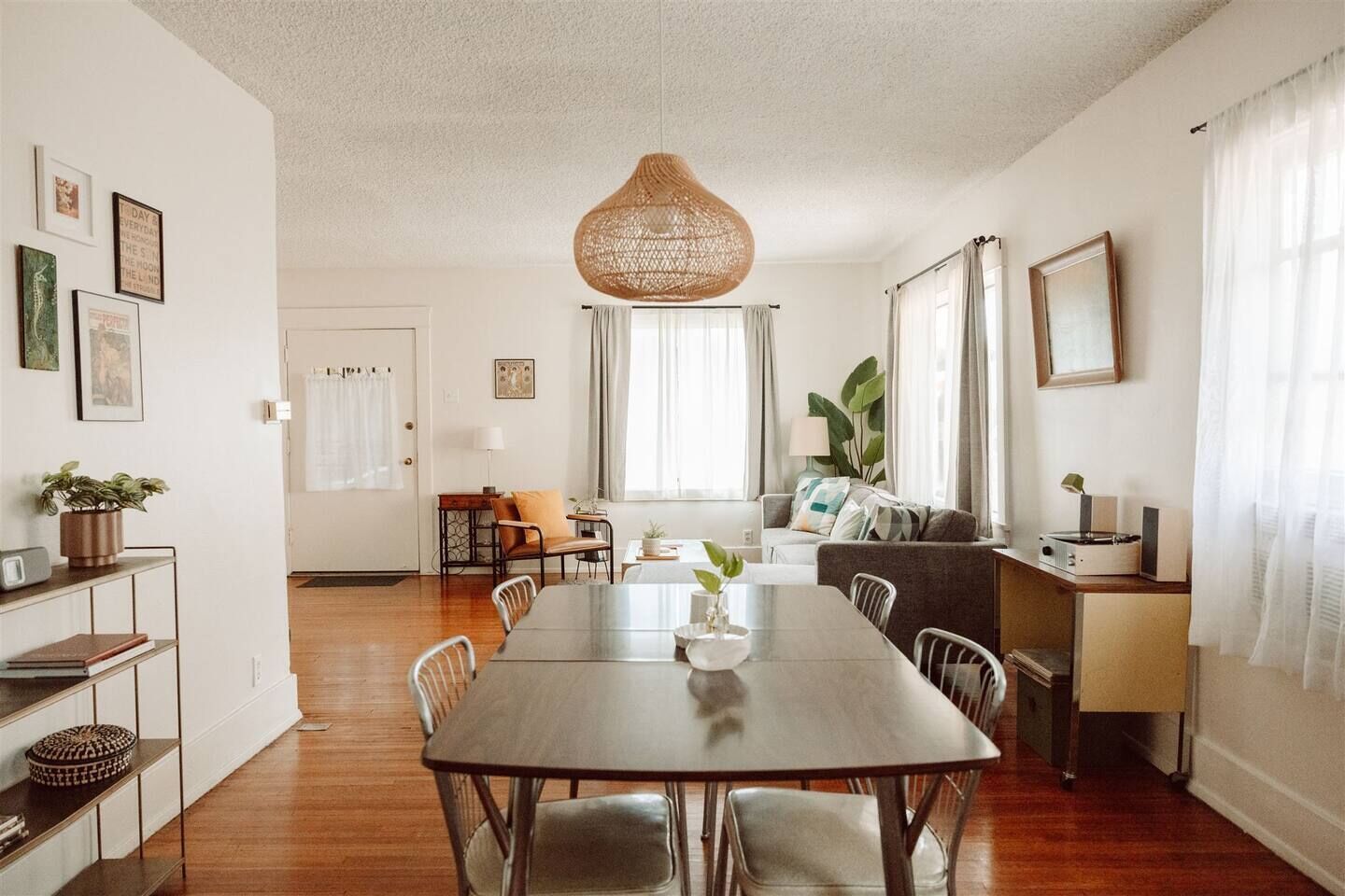 Smart-tv en een kantoor