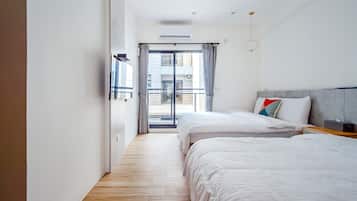 Quarto | 4 quartos, Wi-Fi, roupa de cama
